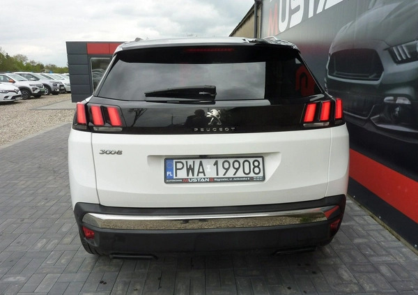 Peugeot 3008 cena 87900 przebieg: 28400, rok produkcji 2020 z Łęczyca małe 781